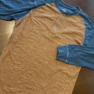 RedHead Men's Two-Tone Henley Size small